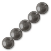 Perline PureCrystal 5810 mm. 4 Dark Grey Pearl x20