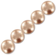 Crystal - Perline PureCrystal 5810 mm. 3 Rose Gold Pearl x20 Perline PureCrystal 5810 mm. 3 Rose Gold Pearl x20