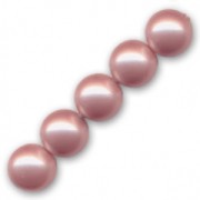 Crystal - Perline PureCrystal 5810 mm. 3 Powder Rose Pearl x20 Perline PureCrystal 5810 mm. 3 Powder Rose Pearl x20