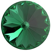 Majestic Green - Cabochon PureCrystal 1122 Rivoli mm. 14 Majestic Green x1 Cabochon PureCrystal 1122 Rivoli mm. 14 Majestic Green x1