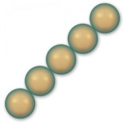 Iridescent Green Pearl - Perline PureCrystal 5810 mm. 3 Iridescent Green Pearl x20 Perline PureCrystal 5810 mm. 3 Iridescent Green Pearl x20