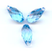 Goccia - Swarovski 6010 Goccia 13x6.5 mm Acquamarina x1 Swarovski 6010 Goccia 13x6.5 mm Acquamarina x1