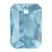 Rettangolo - Swarovski 6435 Pendente 11,5x8 mm - Acquamarina x1 Swarovski 6435 Pendente 11,5x8 mm - Acquamarina x1