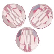 Light Rose - Swarovski 5000 4 mm Light Rose perline rotonde x20 Swarovski 5000 4 mm Light Rose perline rotonde x20