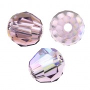 Light Amethyst - Perline rotonde Swarovski 5000 4 mm Light Amethyst Shimmer x20 Perline rotonde Swarovski 5000 4 mm Light Amethyst Shimmer x20