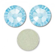 Rotondo - Swarovski 1,8 mm Aquamarine strass adesivi x36 Swarovski 1,8 mm Aquamarine strass adesivi x36