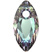 Crystal - Swarovski Marquise Cut 6437 9x4.5 mm Ciondolo - Cristallo Vitrail Light x1 Swarovski Marquise Cut 6437 9x4.5 mm Ciondolo - Cristallo Vitrail Light x1