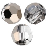 Crystal - Swarovski 5000 4 mm perline rotonde - Cristallo metallizzato oro chiaro x20 Swarovski 5000 4 mm perline rotonde - Cristallo metallizzato oro chiaro x20