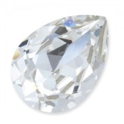 Crystal - Cabochon PureCrystal 4320 pera mm. 10x7 Crystal Cabochon PureCrystal 4320 pera mm. 10x7 Crystal