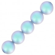 Crystal - Perline PureCrystal 5810 mm. 3 Iridescent Light Blue Pearl x20 Perline PureCrystal 5810 mm. 3 Iridescent Light Blue Pearl x20