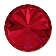 Scarlet - Cabochon PureCrystal 1122 Rivoli mm. 14 Scarlet x1 Cabochon PureCrystal 1122 Rivoli mm. 14 Scarlet x1