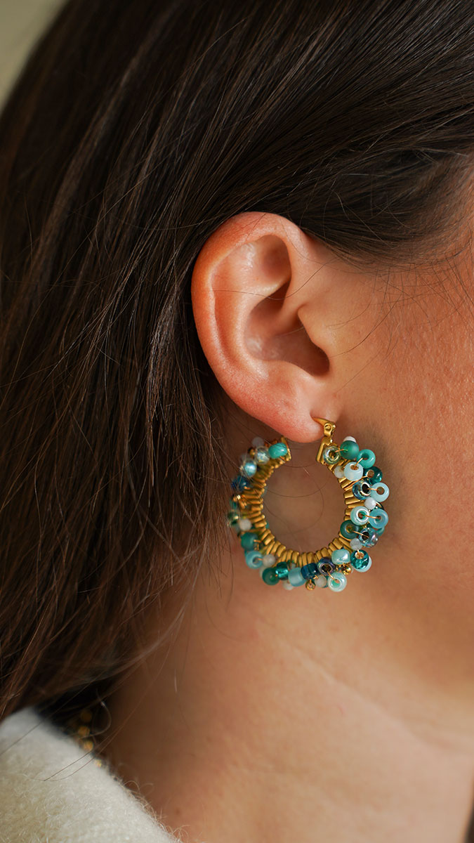 Schema Creoli in perline e pietre naturali Schema Creoli in perline e pietre naturali