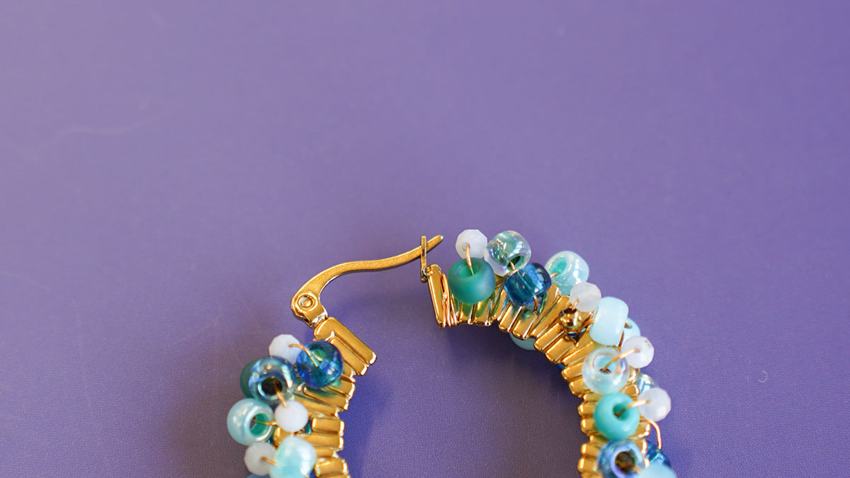 Creoli in perline e pietre naturali : Tappa 9 Creoli in perline e pietre naturali : Tappa 9