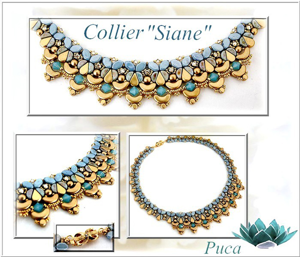 Tutoriel Collier DIY Siane avec des perles de verre Paros et Kos par Pucas Tutoriel Collier DIY Siane avec des perles de verre Paros et Kos par Pucas