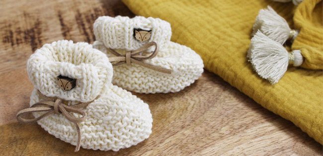 Schema Scarpine per neonati facili da lavorare a maglia per principianti - regalo per neonati fatto a mano Schema Scarpine per neonati facili da lavorare a maglia per principianti - regalo per neonati fatto a mano