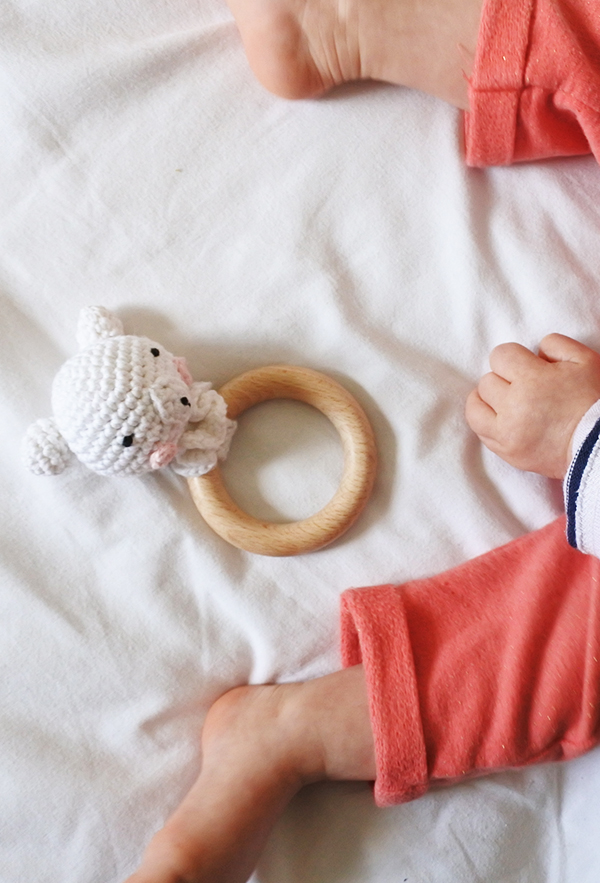 fai da te baby fai da te sonaglio amigurumi uncinetto