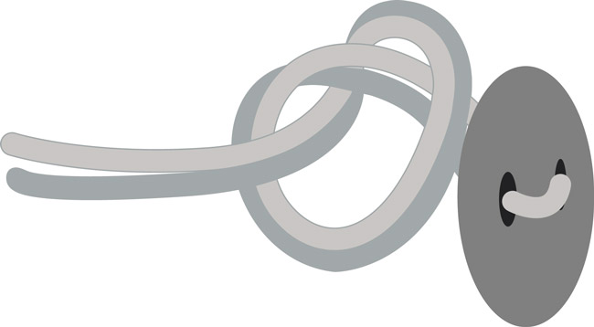 nodo con bottone passo 1