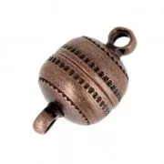 Chiusura magnetica 14x8 mm rame antico x1