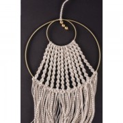 Cerchio nudo in metallo per acchiappasogni e abat-jour 10cm Grigio opaco x1