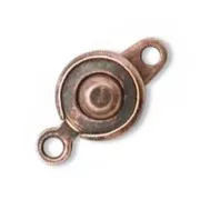 Chiusura a pressione mm. 9 rame antico x1