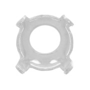 Castone PureCrystal 1088/1122 Rivoli tondo mm. 6 Rame argento