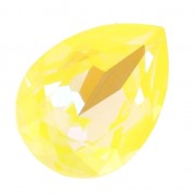 Crystal - Cabochon PureCrystal 4320 pera mm. 14x10 Crystal Sunshine DeLite x1 Cabochon PureCrystal 4320 pera mm. 14x10 Crystal Sunshine DeLite x1