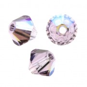 Light Amethyst - Biconi PureCrystal 5328 4 mm Light Amethyst Shimmer 2X x50 Biconi PureCrystal 5328 4 mm Light Amethyst Shimmer 2X x50