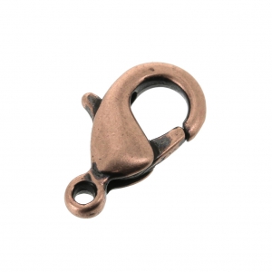 Chiusure moschettone 12 mm Rame antico x5