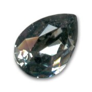 Black Diamond - Cabochon PureCrystal 4320 pera mm. 14x10 Black Diamond Cabochon PureCrystal 4320 pera mm. 14x10 Black Diamond