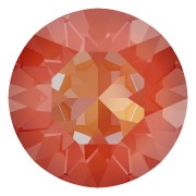 Crystal - Cabochon PureCrystal 1088 mm. 6 Crystal Orange Glow DeLite x1 Cabochon PureCrystal 1088 mm. 6 Crystal Orange Glow DeLite x1