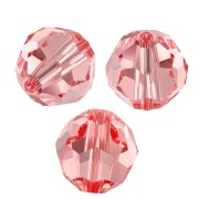 Rose Peach - PureCrystal 5000 Perle rotonde da 4 mm - Rosa Pesca x20 PureCrystal 5000 Perle rotonde da 4 mm - Rosa Pesca x20