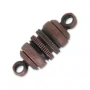 Chiusura magnetica mm. 16x6 colore rame antico x1