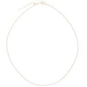 Girocollo regolabile maglia forzatina 1.1 mm Gold filled x45 cm