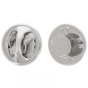 Base perno 6 mm - Rodio x1