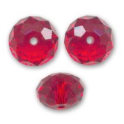 - Sfera schiacciata PureCrystal 5040 mm. 6 Light Siam x1 Sfera schiacciata PureCrystal 5040 mm. 6 Light Siam x1