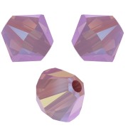 Rose Water Opal - Biconi PureCrystal 5328 4 mm Rose Water Opal Shimmer 2X x50 Biconi PureCrystal 5328 4 mm Rose Water Opal Shimmer 2X x50