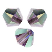 Iris - Biconi PureCrystal 5328 4 mm Iris AB 2X x50 Biconi PureCrystal 5328 4 mm Iris AB 2X x50