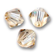 Crystal - Biconi PureCrystal 5328 mm. 4 Crystal Golden Shadow x50 Biconi PureCrystal 5328 mm. 4 Crystal Golden Shadow x50