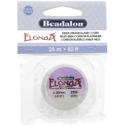 Elonga filo elastico 0,30 mm multifilo - Bianco x25m