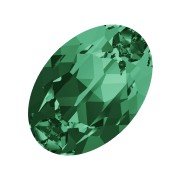 Emerald - Cabochon PureCrystal 4120 ovale mm. 6x4 Emerald x1 Cabochon PureCrystal 4120 ovale mm. 6x4 Emerald x1