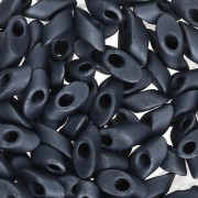 Long Magatama Miyuki mm.4x7 LMA-2001 - Mat Gunmetal x 10g