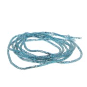 Canna ricamata per ricamo - Spille e gioielli ricamati 1 mm - Smalto blu x5g