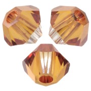 Crystal - Biconi PureCrystal 5328 mm. 4 Crystal Copper x50 Biconi PureCrystal 5328 mm. 4 Crystal Copper x50