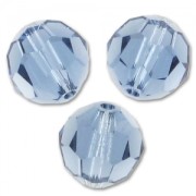 Denim Blue - PureCrystal 5000 Perle rotonde da 4 mm - Blu Denim x20 PureCrystal 5000 Perle rotonde da 4 mm - Blu Denim x20