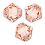 Rose Peach - Biconi PureCrystal 5328 mm. 4 Rose Peach x50 Biconi PureCrystal 5328 mm. 4 Rose Peach x50