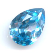 Aquamarine - Cabochon PureCrystal 4320 pera mm. 14x10 Aquamarine Cabochon PureCrystal 4320 pera mm. 14x10 Aquamarine
