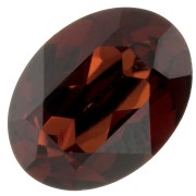Cabochon PureCrystal 4120 ovale 8x6mm Smoked Amber x1