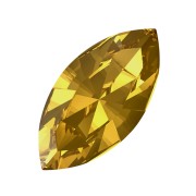 Topaz - Navetta PureCrystal 4228 10x5 mm Golden Topaz x1 Navetta PureCrystal 4228 10x5 mm Golden Topaz x1