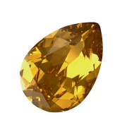 Topaz - Cabochon PureCrystal 4320 14x10mm - Golden Topaz x1 Cabochon PureCrystal 4320 14x10mm - Golden Topaz x1