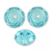 - Sfera schiacciata PureCrystal 5040 mm. 6 Light Turquoise x1 Sfera schiacciata PureCrystal 5040 mm. 6 Light Turquoise x1